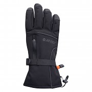 Lyžařské rukavice HI-TEC Cree - black