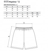 Dětské sportovní kraťasy MALFINI Playtime 605 - zelená
