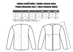 Lehká bunda CXS Augusta - modrá