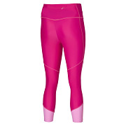 Dámské 3/4 legíny MIZUNO Core 3/4 Tight - pink peacock