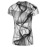 Dámské funkční triko MIZUNO Graphic Tee W - white