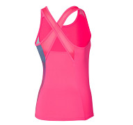 Dámské funkční tílko MIZUNO Release Printed Tank - high-vis pink