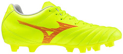 Kopačky MIZUNO Monarcida NEO III Select MD - safety yellow/fiery coral2
