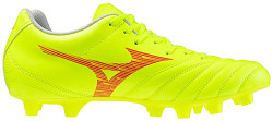 Kopačky MIZUNO Monarcida NEO III Select MD - safety yellow/fiery coral2