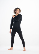 Pánské funkční triko HUARI Term Blouse Senior - black bean