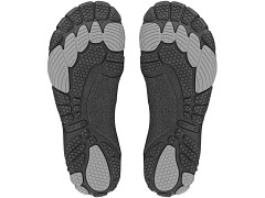Unisex barefoot obuv CXS Purestep - šedá/černá