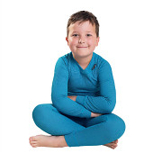 Dětské funkční triko PROGRESS MS NDRD - petrolejová