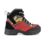 Dětská outdoorová obuv ALPINA Alv JR - black/red