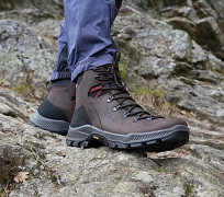 Outdoorová obuv ALPINA Prima Mid Dark Brown