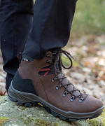 Outdoorová obuv ALPINA Prima Mid Dark Brown