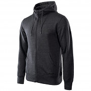 Pánská mikina HI-TEC Silian II - dark grey melange