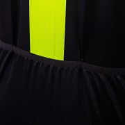 Pánský cyklodres KLIMATEX Anis - černá/žlutá neon