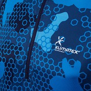 Pánský cyklodres KLIMATEX Riki - modrá