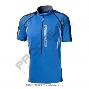 Cyklistický dres PROGRESS Devil - modrá