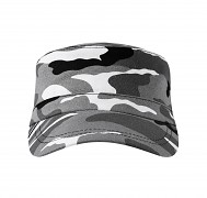 Kšiltovka MALFINI Camo Latino C24 - gray