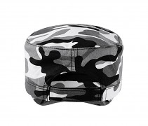 Kšiltovka MALFINI Camo Latino C24 - gray