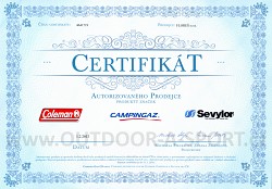 Certifikát autorizovaného prodejce