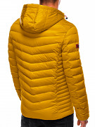 Pánská zimní bunda OMBRE C368 mustard