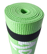 Podložka na cvičení ACRA Yoga 4 mm - zelená 05-D80-ZE