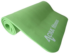 Podložka na cvičení ACRA NBR Yoga Mat 12 mm - zelená