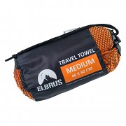 Ručník ELBRUS Trektowel - orange - medium