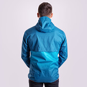 Pánská outdoorová bunda PROGRESS Elite Man - petrol/oranžová