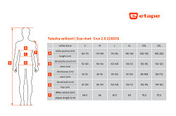 Pánská zateplená mikina ETAPE Crux 2.0 - černá/žlutá fluo