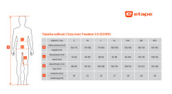Pánské cyklošortky ETAPE Freedom 3.0 - černá
