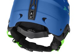Dětská lyžařská helma ETAPE Gemini - modrá mat - vel. 48-52 cm