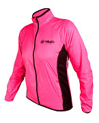 Cyklistická bunda HAVEN FeatherLite Breath - pink/black