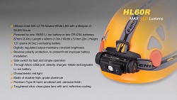 FENIX HL60R - písková