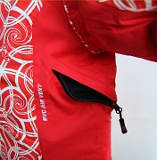 Dětská lyžařská bunda RVC Snakik - červená
