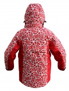 Dětská lyžařská bunda RVC Snakik - červená