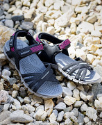 Dámské sandále ARDON Phyllis - černá/růžová