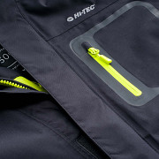 Pánská lyžařská bunda HI-TEC Bicco II - black/yellow green - vel. XL
