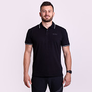 Pánské polo triko PROGRESS Hogar - černá