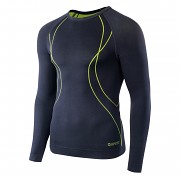 HI-TEC Ikar Top - black/lime punch