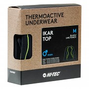 HI-TEC Ikar Top - black/lime punch