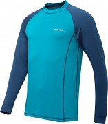 Pánské thermo triko KLIMATEX Oto - tm. modrá/sv. modrá