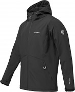 Pánská softshellová bunda KLIMATEX Akutan - černá