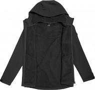 Pánská softshellová bunda KLIMATEX Akutan - černá