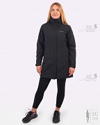 Dámský zimní kabát KLIMATEX Aora1 - černá