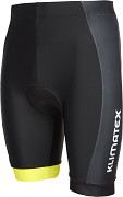Pánské cyklošortky KLIMATEX Bofin1 - černá/žlutá