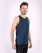 Pánské tílko KLIMATEX Burke - tmavě modrá/žlutá