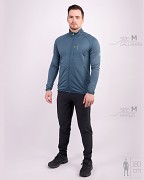 Pánská mikina KLIMATEX Callahan - tmavě zelená