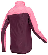 Dámská cyklistická bunda KLIMATEX Diana - růžová/vínová