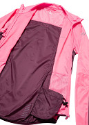 Dámská cyklistická bunda KLIMATEX Diana - růžová/vínová