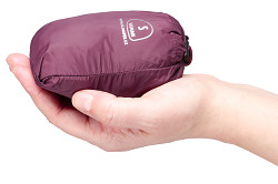 Dámská cyklistická bunda KLIMATEX Diana - růžová/vínová