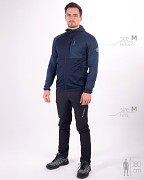 Pánská mikina KLIMATEX Hagen - tmavě modrá