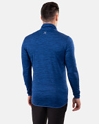 Pánský funkční pulovr KLIMATEX Isamu - modrá